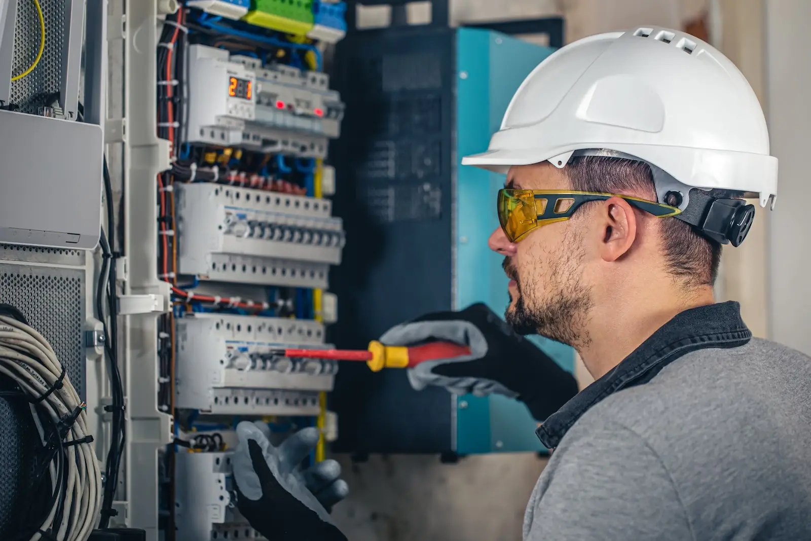 Reparación en una instalación doméstica